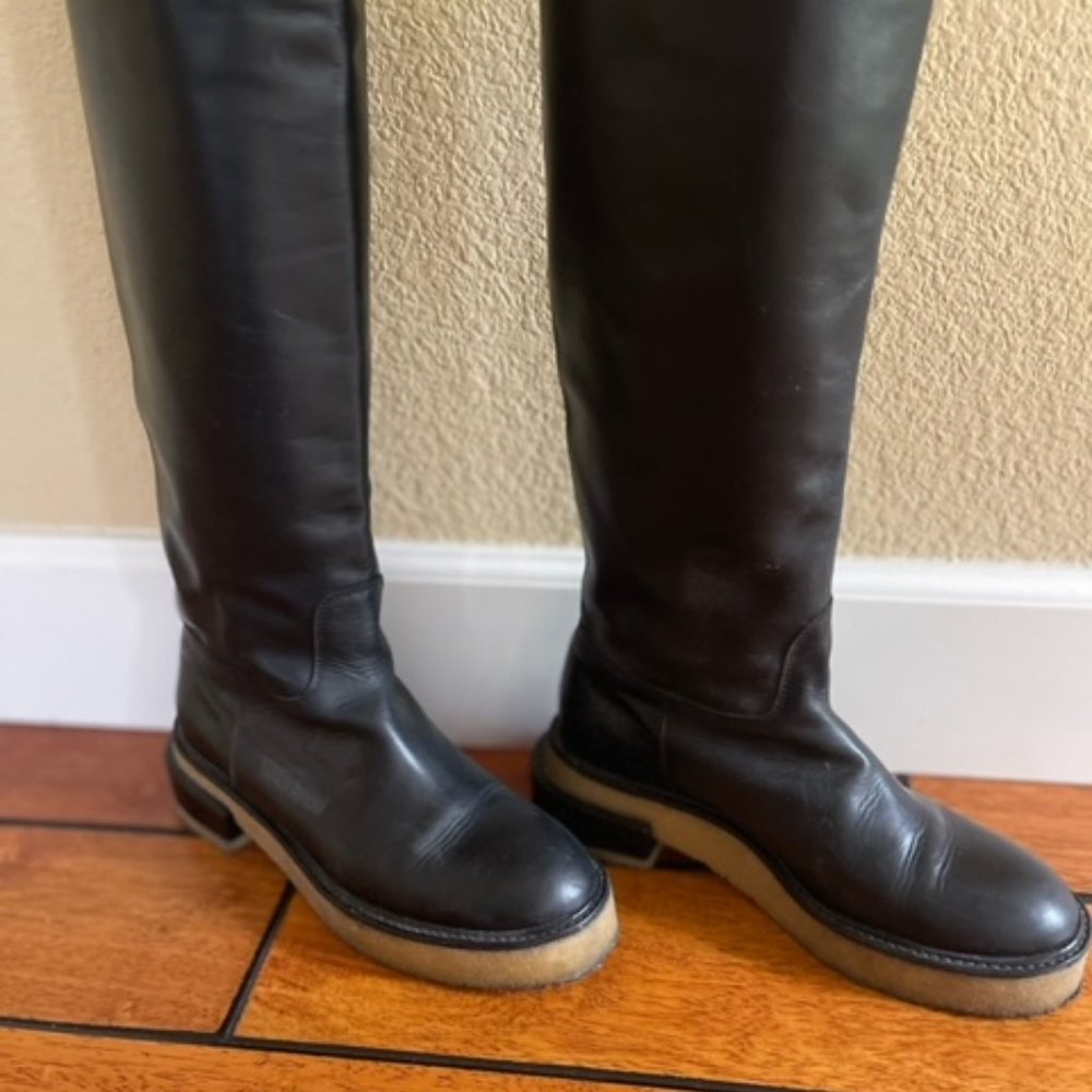 Frame Le Canon Leather Boots